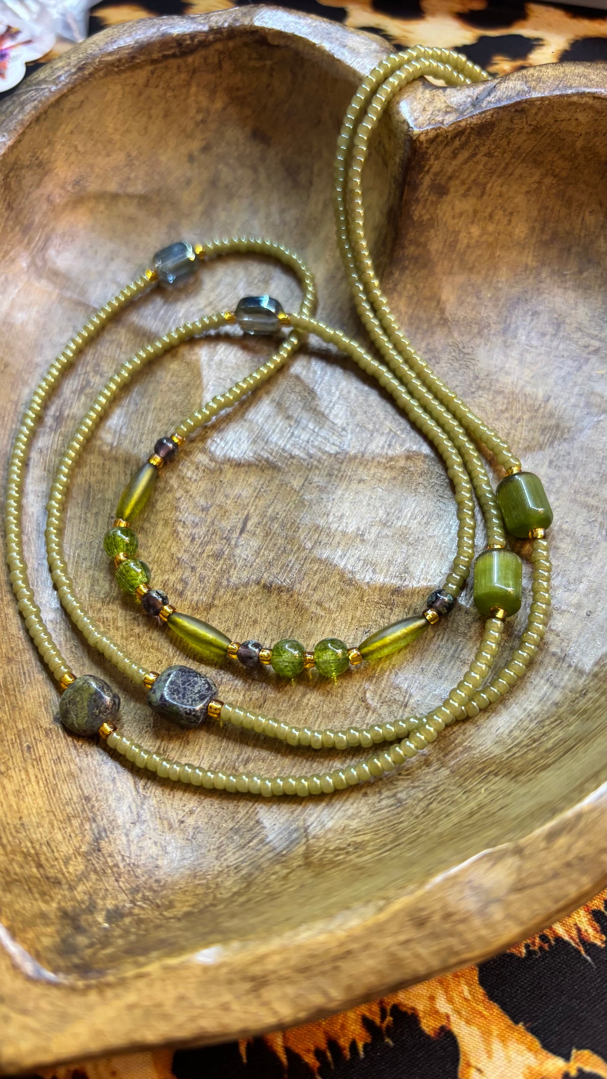 Olive Veil (45inches)