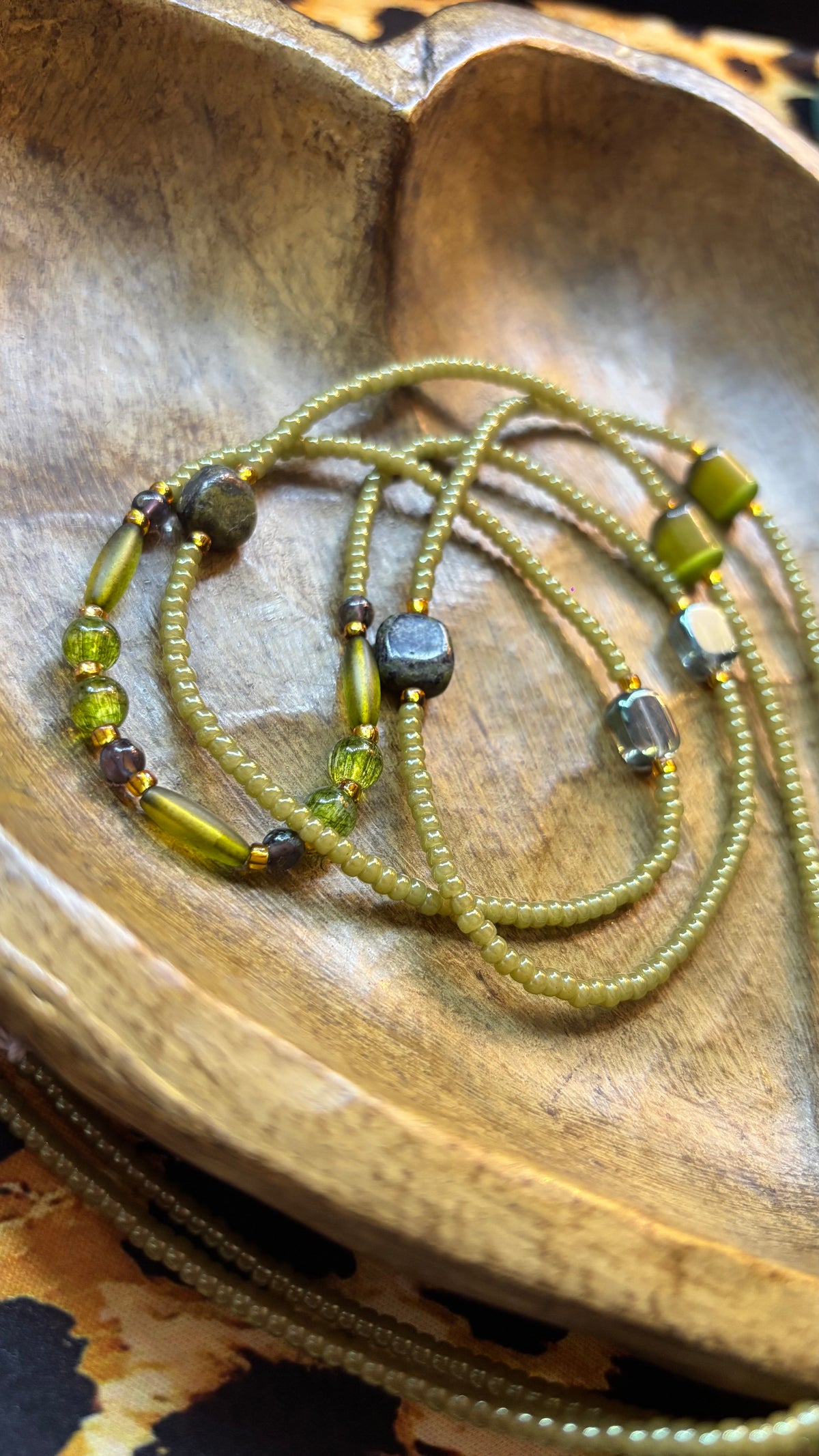 Olive Veil (45inches)
