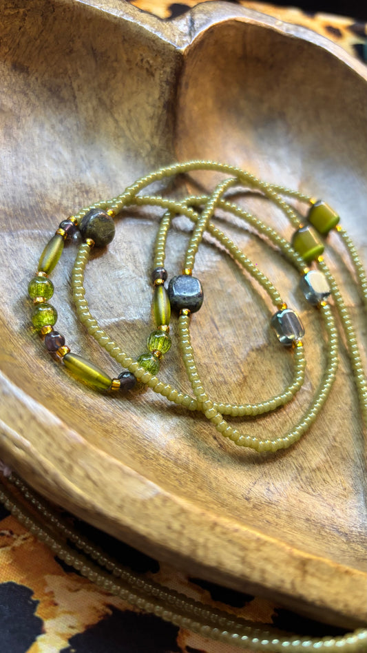 Olive Veil (45inches)